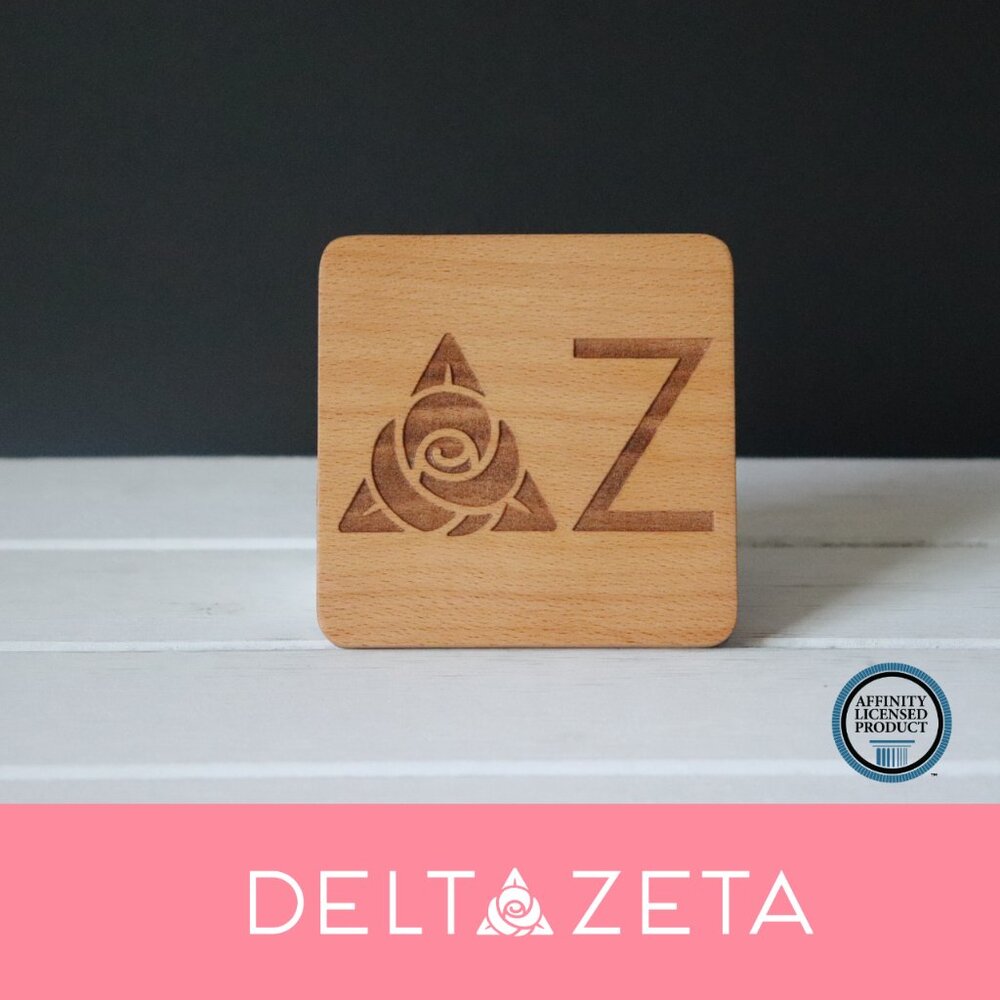 Delta Zeta Icon (Set of 4 Coasters)